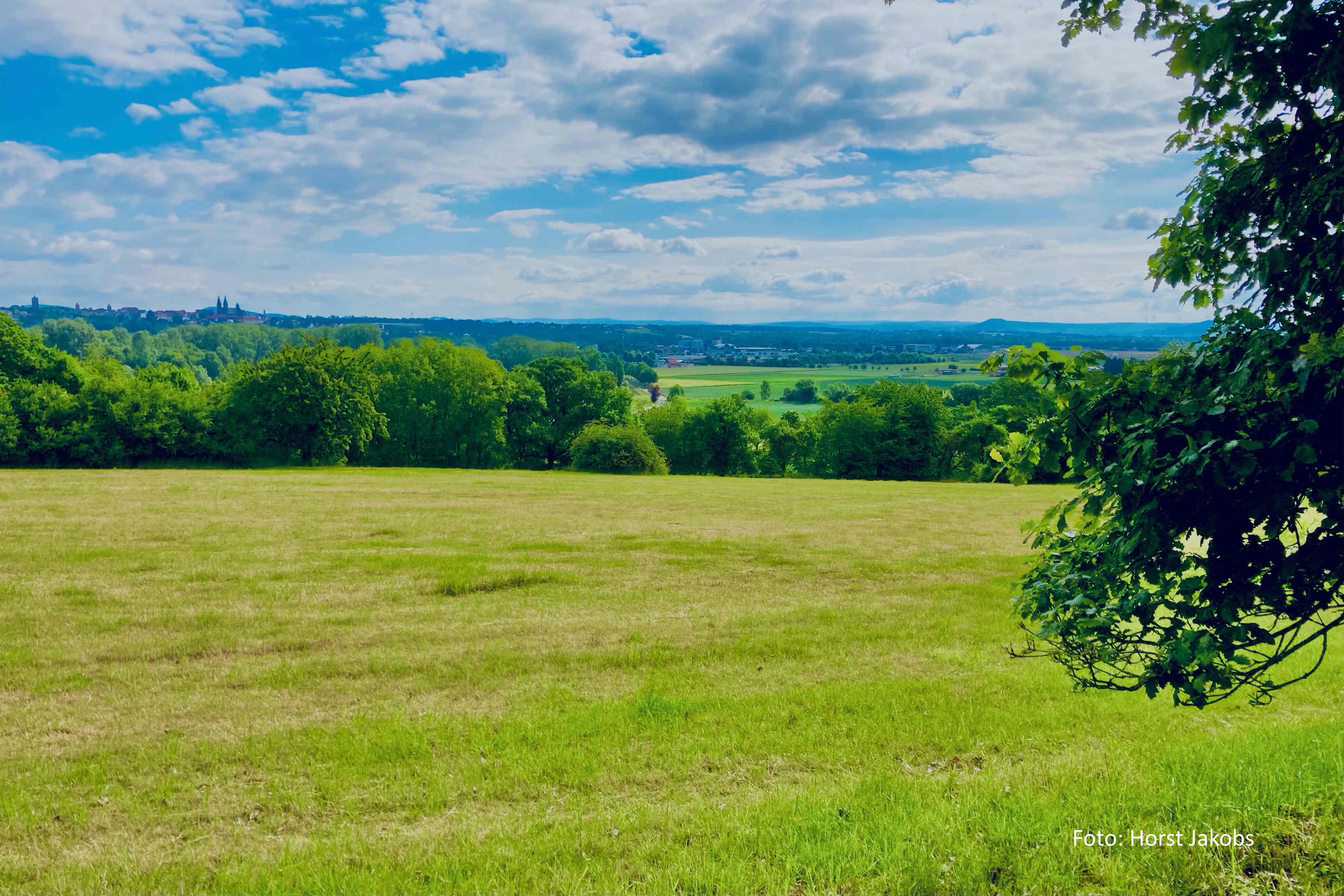 Blick von der Hubertushöhe auf Fitzlar